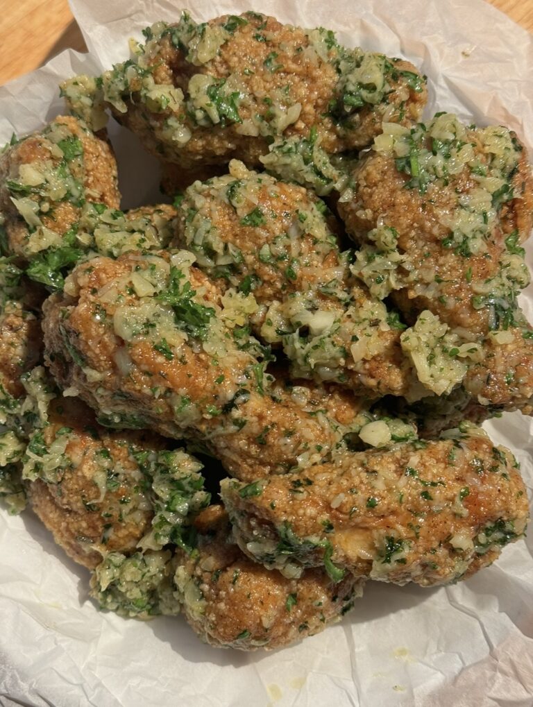 Garlic Parmesan Chicken Wings